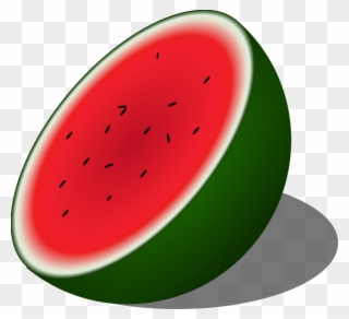 Half Desktop Backgrounds Clip Art Stock - Watermelon Clip Art - Png Download