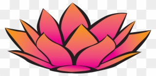 Lotus Clipart Hinduism Pencil And In Color Lotus Clipart - Happy Valentines Day Yoga - Png Download