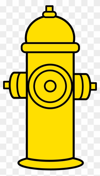 Fire Hydrant Clipart Free - Fire Hydrant Easy Drawing - Png Download