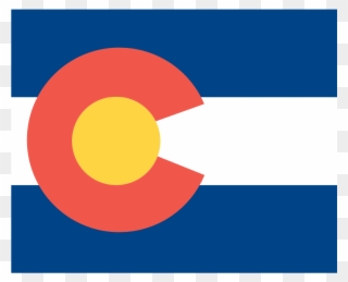 Colorado Flag Vector - Colorado State Flag Clipart