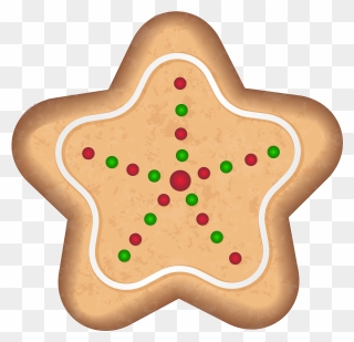 Christmas Gingerbread Cookie Png Clip Art - Christmas Day Transparent Png