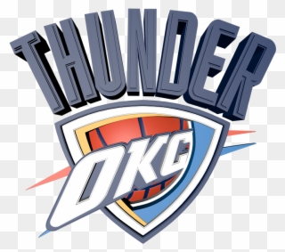 Oklahoma City Thunder Png Transparent Images - Oklahoma City Thunder Logo Transparent Clipart