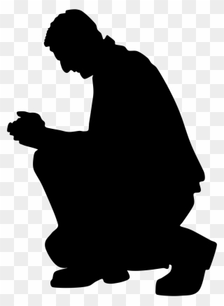 Silhouette Praying At Getdrawings - Praying Man Silhouette Clipart
