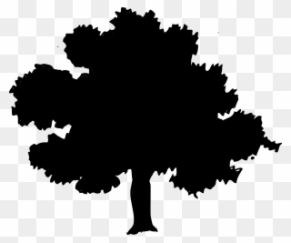 Oak Tree Silhouette Png Download - Toland Home Garden I Love New York 2 Side Garden Flag Clipart