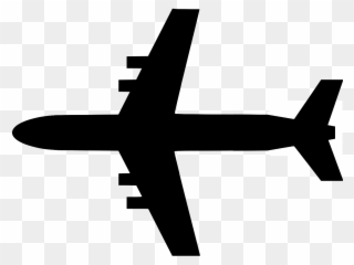 File Flugzeug Unten Svg Wikimedia Commons Hop Clip - Flugzeug Png Transparent Png