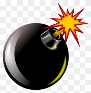 Free To Use Public Domain Military Clip Art - Time Bomb Clipart - Png Download