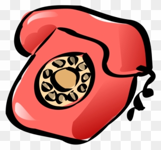 Telephone Clip Art Phone Clipart Image 6 - Telephone Free Clipart - Png Download