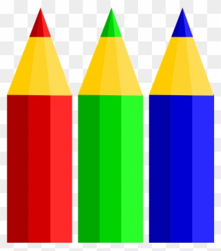 Jpg Freeuse Download Color Pencils Clip Art - Color Clipart - Png Download