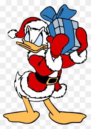 Donald Duck - Donald Duck Christmas Clipart