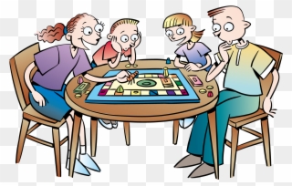 Clip Transparent Download Hasbro Family Game Trivial - Family Game Night Clipart - Png Download