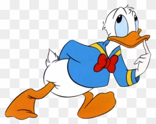Donald Duck Clipart Dazed - Do You Know Cartoon - Png Download