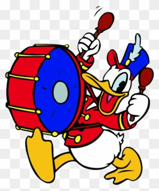 Donald Duck Clipart Disney Music - Donald Duck - Png Download