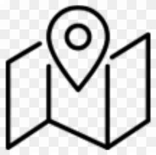 The Borough - Map Blue Icon Png Clipart