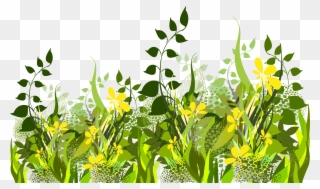 Grass Decoration Clipart Image - Decorate Grass Png Transparent Png