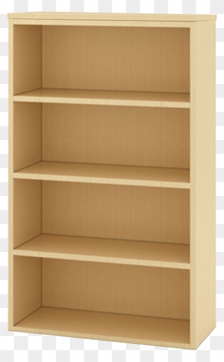 Bookshelf Clip Metal Clipart Freeuse Stock - Simple Wood Bookshelf Design - Png Download