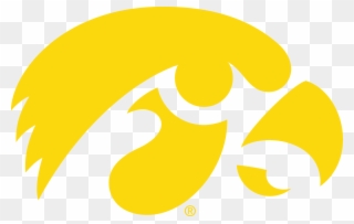 University Of Iowa - Iowa Hawkeyes Sign Clipart