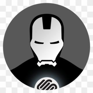 Clip Arts Related To - Iron Man Face Vector - Png Download
