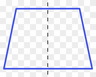 Clip Art Black And White Library Trapezoid Transparent - Trapez Desen - Png Download