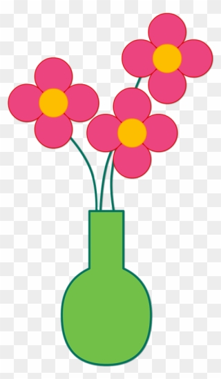 Png Transparent Clip Art Image Collections Large Floor - Flower With Vase Cartoon