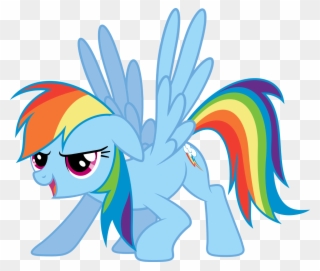 Ipa Needed/turkish - My Little Pony Rainbow Dash Cool Clipart