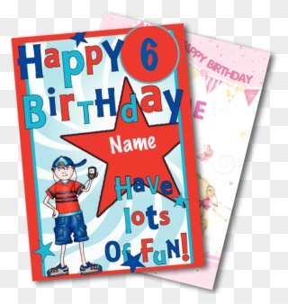 Birthday Greeting Cards By Age - Greeting Card Clipart
