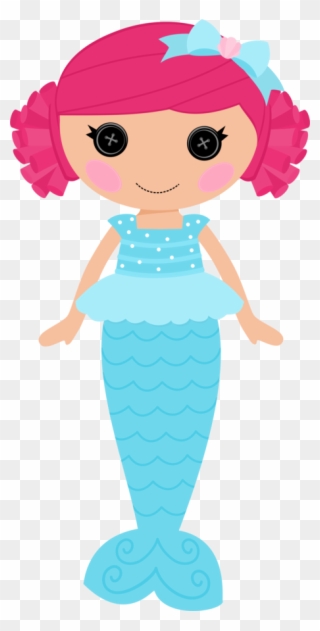 Say Hello - Mermaid Doll Clip Art - Png Download