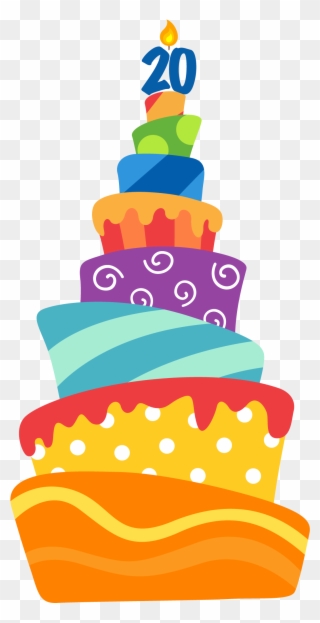 A Very Special Birthday Celebration This May, Lynn - Cartoon Birthday Cake Png Clipart