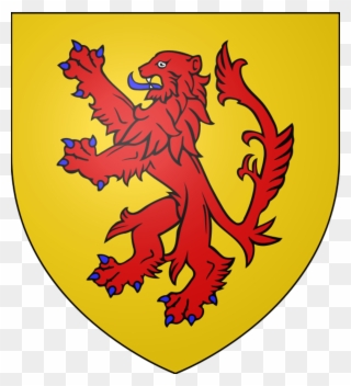 Counts Of Holland Arms - Richard The Lion Heart Symbol Clipart