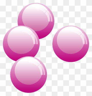 Water Blister Clipart Bubble Gum Bubble - Pink Bubbles Clip Art - Png Download
