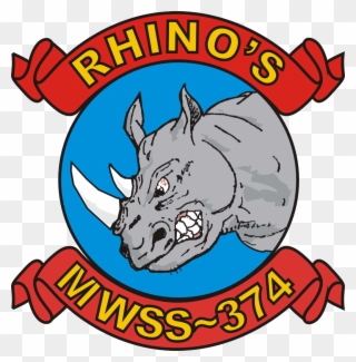Mwss 374 Rhinos Clipart