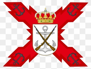 Coat Of Arms Of The Spanish Marine Corps General Command - Marines Coat Of Arms Clipart