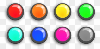 Download Button Light Computer Icons - Clip Art - Png Download