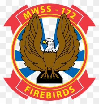 Mwss-172 Firebirds - Emblem Clipart