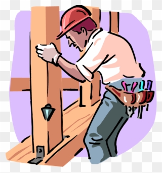 Can I Be An Owner Builder For - Clip Art Of Working Father - Png Download