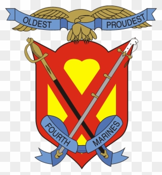 4th Marine Regiment Logo Clipart
