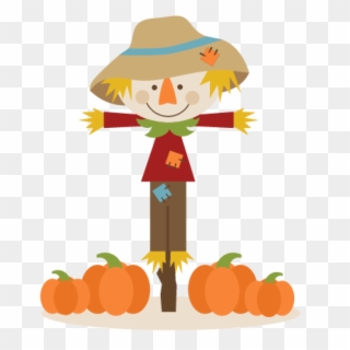 Scarecrow Vector Animated - Thanksgiving Scarecrow Clipart - Png Download