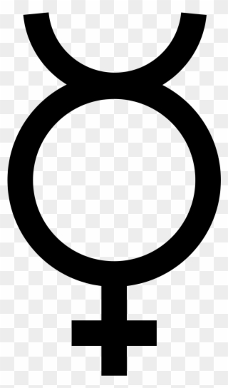 Planets Symbols - Virgin Female Symbol Clipart