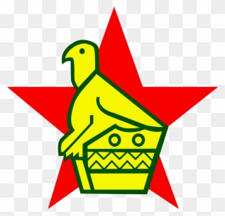 Zimbabwe, Zimbabwe - Zimbabwe Bird And Star Clipart