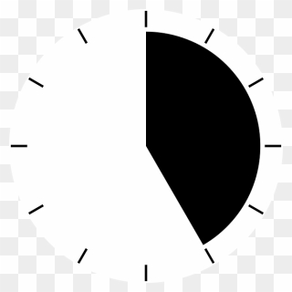 Free Vector Clock Periods Clip Art - 25 Minutes Clock Png Transparent Png