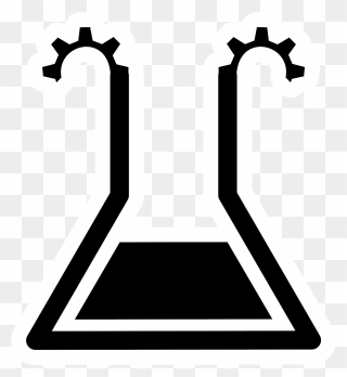 Computer Icons Science Laboratory Chemistry Research - Conical Flasks And Test Tube Clipart - Png Download
