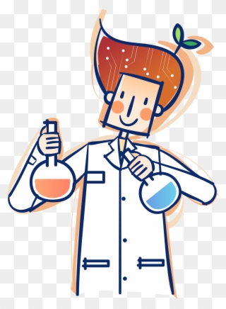 Lab Clipart Lab Material - Research And Development Cartoon - Png Download