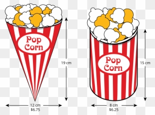 Grade 8 Unit 5 16 Open Up Resources Cylinder Clip Art - Popcorn Cone Clipart - Png Download