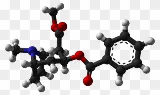 Cocaine Molecule Drug Chemical Substance Addiction - Lean N Green Coffee Clipart