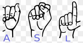 Phonak - American Sign Language Letters Clipart