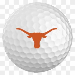 Texas Longhorns Titleist Prov1 Refinished Ncaa Golf - Texas Longhorns Clipart