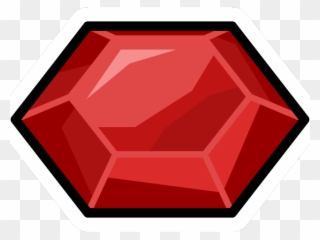 Gemstone Clipart Square Gemstone - Ruby Clipart - Png Download