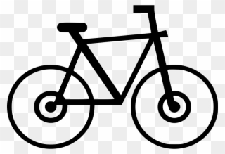 Png Icon Download Onlinewebfonts - 自転車 人 イラスト 黒 Clipart