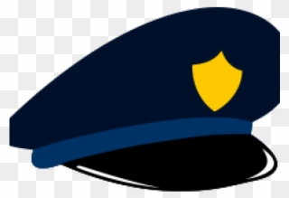 Cop Clipart Police Power - Transparent Cartoon Police Hat - Png Download