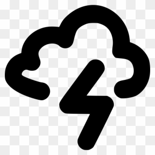 Thunderstorm Png Icon Free Download Onlinewebfonts Clipart