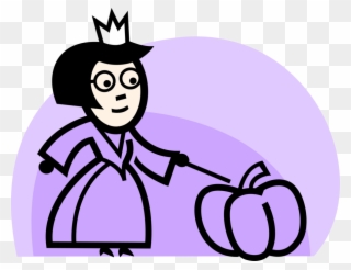 Vector Illustration Of Fairy Tales Fairy Godmother Clipart